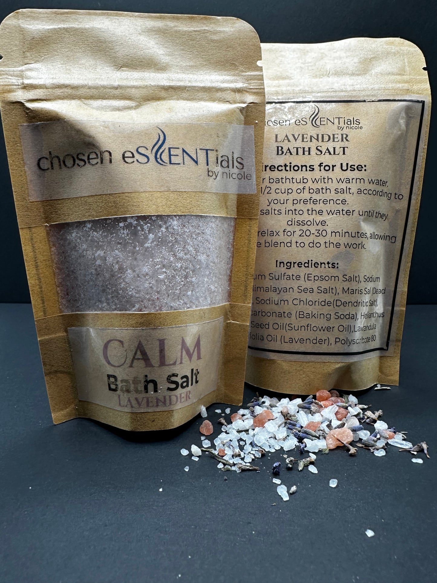 Foot Soak - Sea and Himalayan Salt Blend (1oz and 2oz Variety Pack)