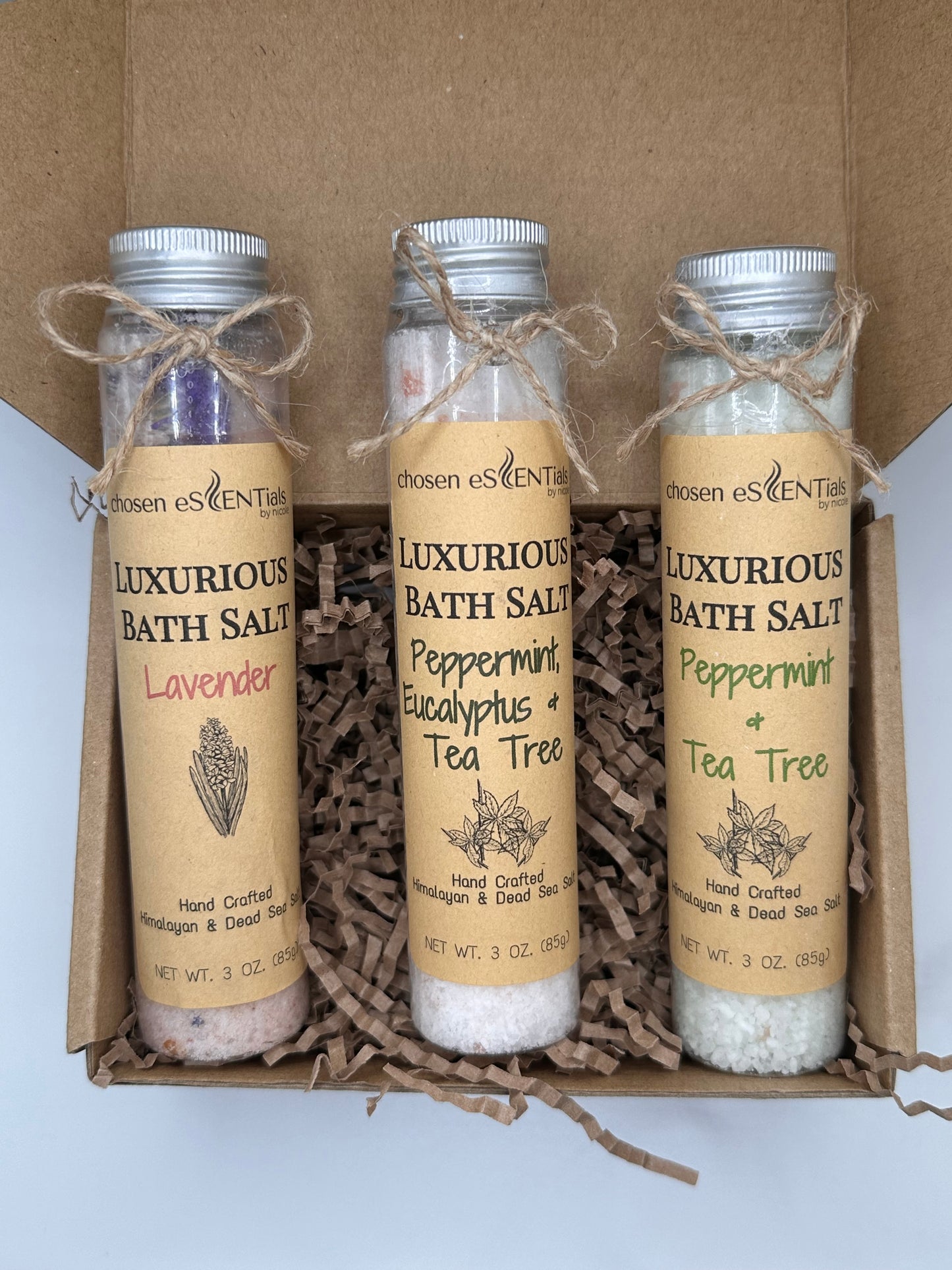 Bath Salts - 3 oz Test Tubes